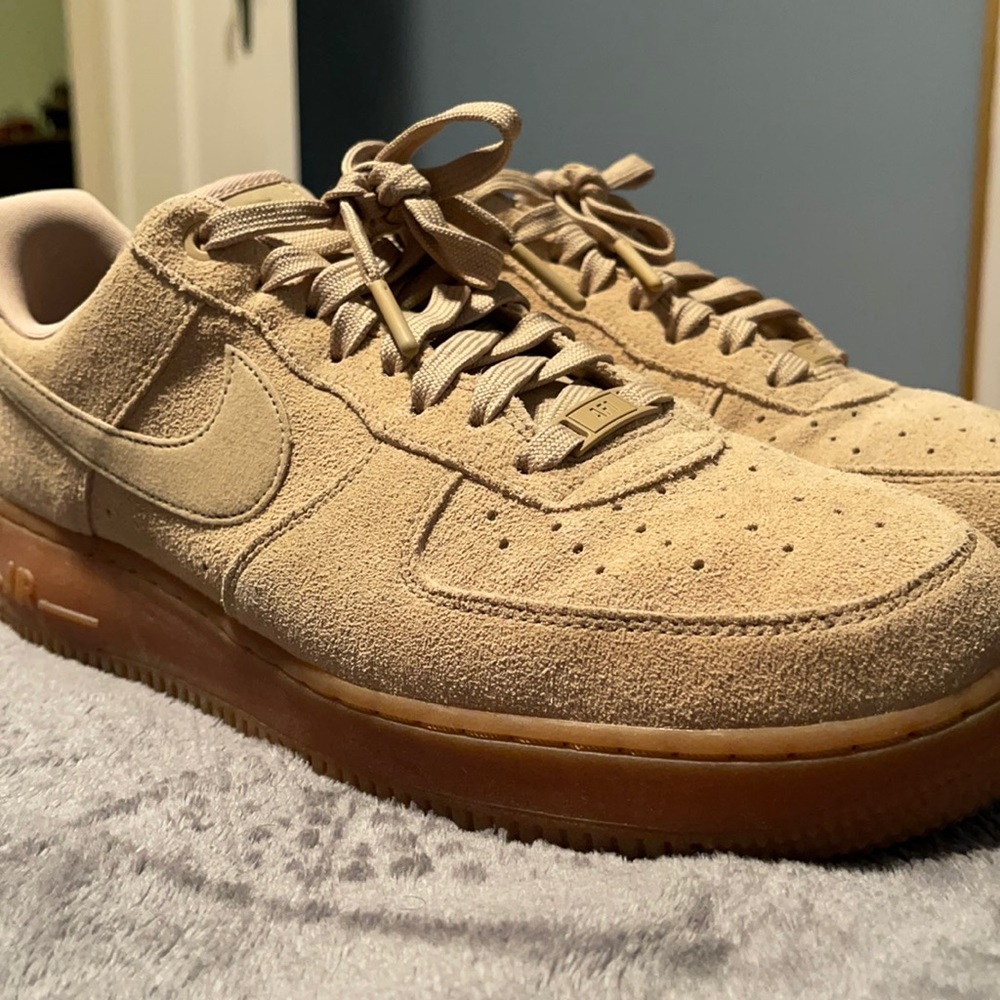 Khaki airforce 1s